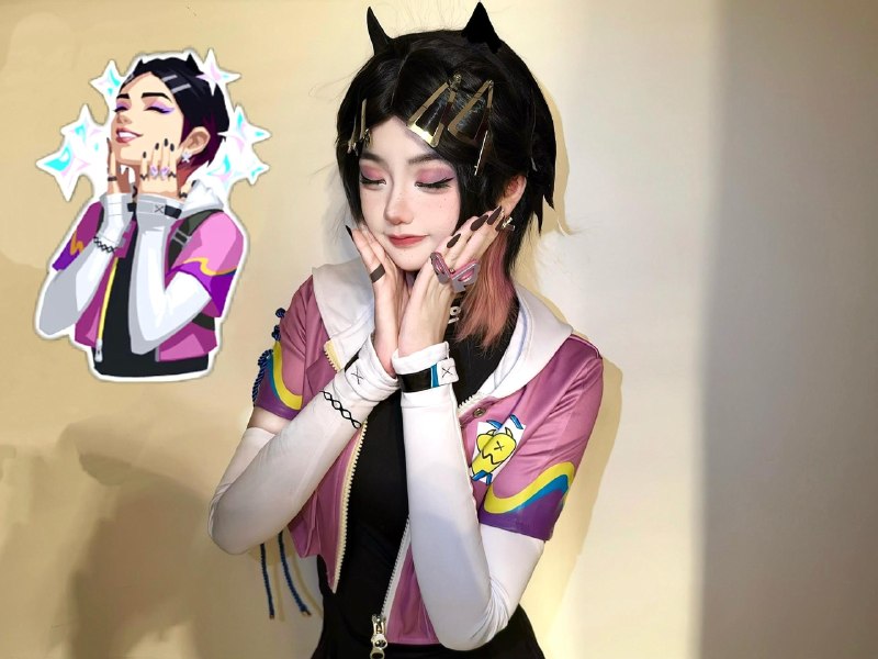 你个呆子！#无畏契约 #瓦 #暮蝶cos #暮蝶 #ooc致歉▎Source你个呆子！#无畏契约 #瓦 #暮蝶cos #暮蝶 #ooc致歉▎Source
