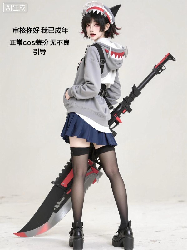 🦈#绝区零 #艾莲乔 #艾莲乔cos #AI造型室 #醒图▎Source🦈#绝区零 #艾莲乔 #艾莲乔cos #AI造型室 #醒图▎Source